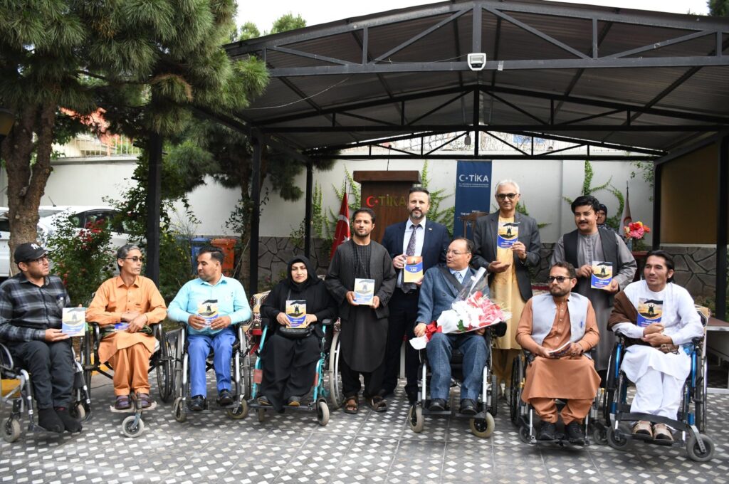 The Turkish Cooperation and Coordination Agency (TIKA) organizes the Disability Week program in Afghanistan's Herat, May 22, 2024. (AA Photos)