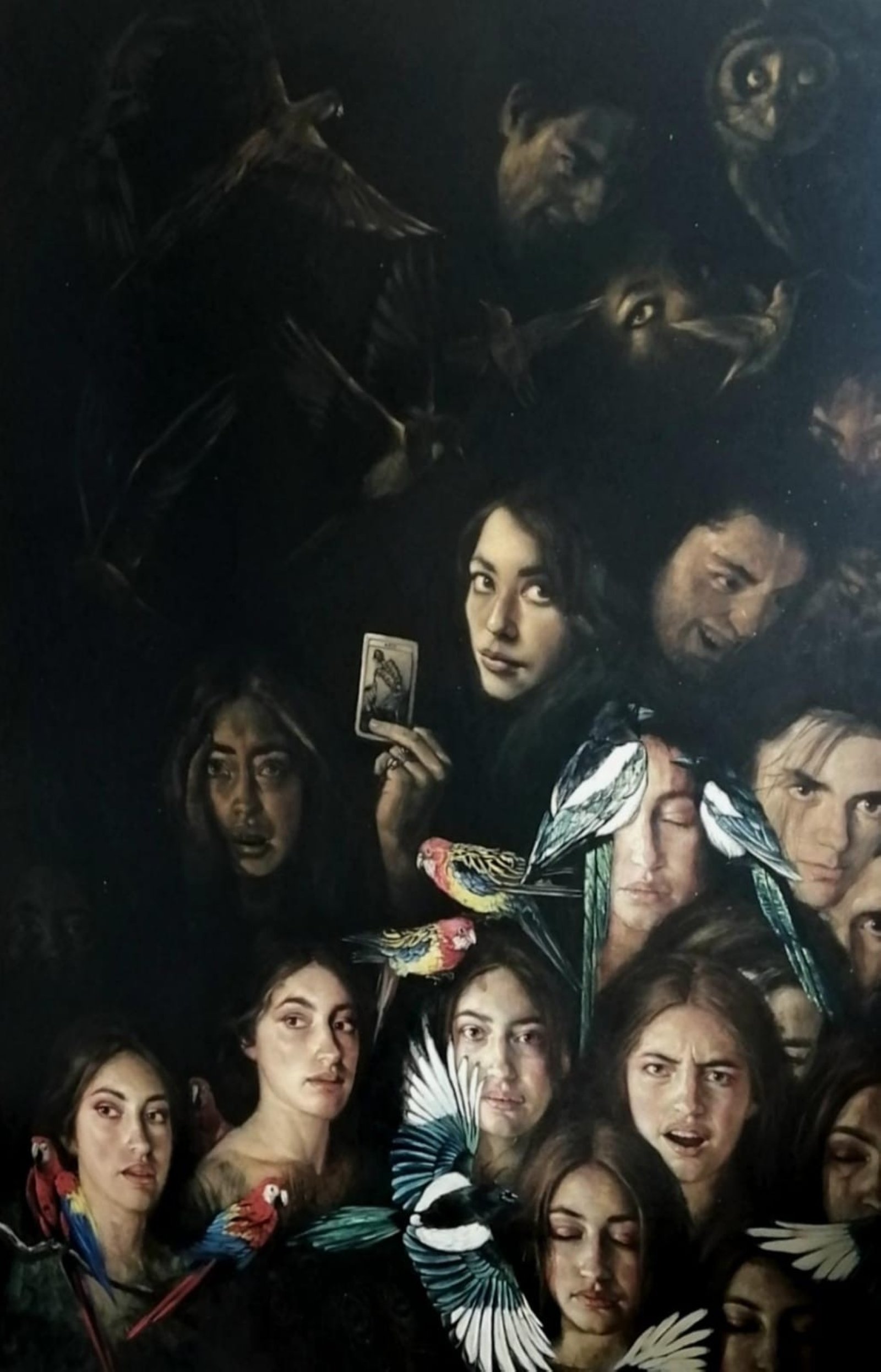 329643 An artwork from Chilean artist Christel Vega's 'Circus: Memories of Childhood,' Istanbul, Türkiye, May 7, 2024. (Photo courtesy of Muse Contemporary)