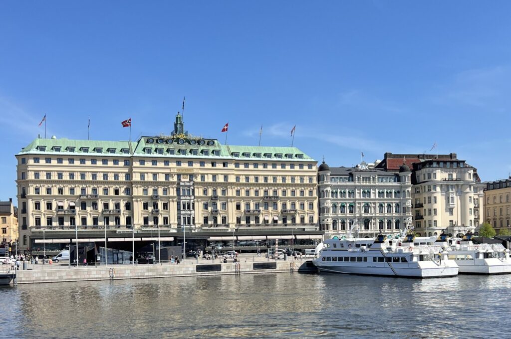Examples of the classic architecture of Stockholm, Sweden, May 16, 2024. (Photo by İlker Topdemir)