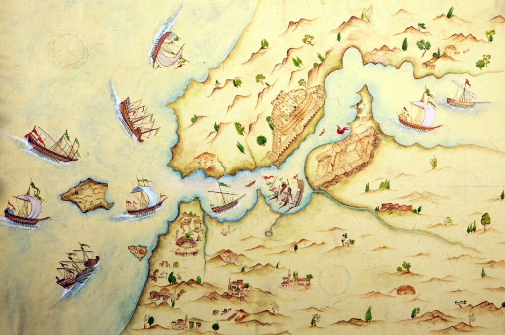Artwork from the "Fatihname" exhibition, Istanbul, Türkiye, May 29, 2024. (Photo courtesy of Istanbul Tulip Foundation)