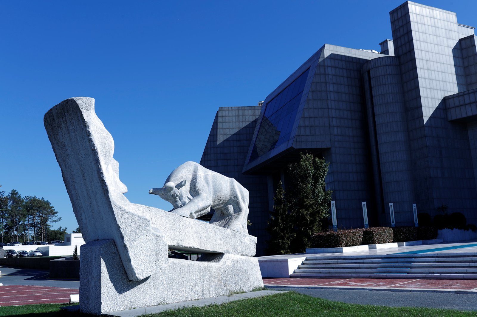 Borsa Istanbul Stock Exchange is pictured in Istanbul, Türkiye, Oct. 13, 2017. (Reuters Photo)