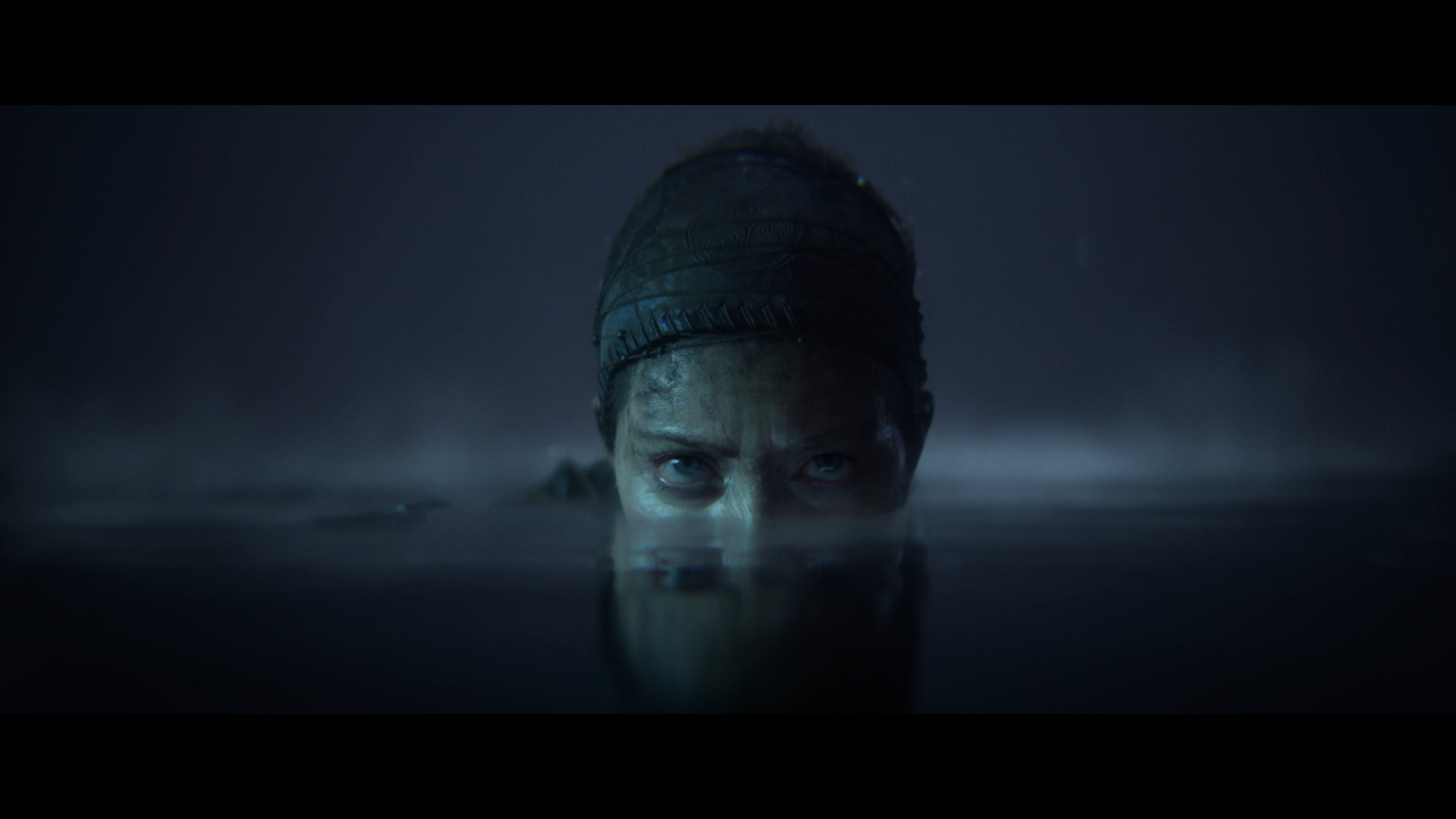 332808 Senua once again shows her incredible strength and determination in Hellblade 2 as she fights her way through a hostile world. (DPA Photo)