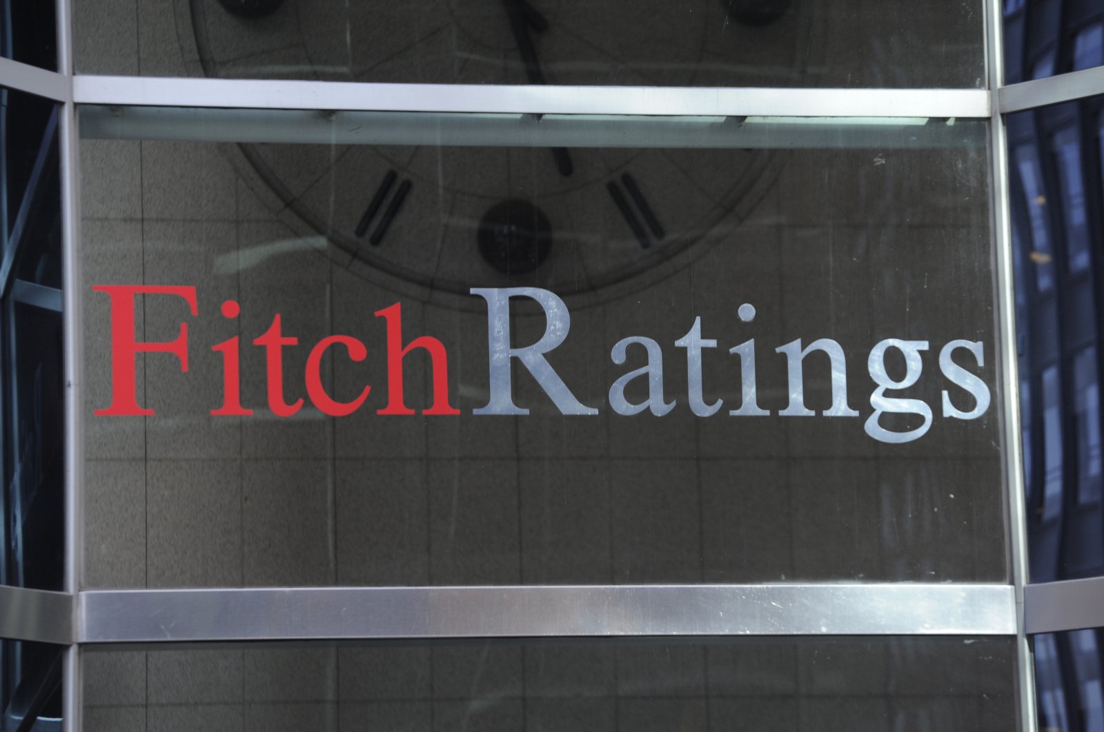 This photo shows the logo of Fitch Ratings in New York, U.S., Oct. 9, 2011.