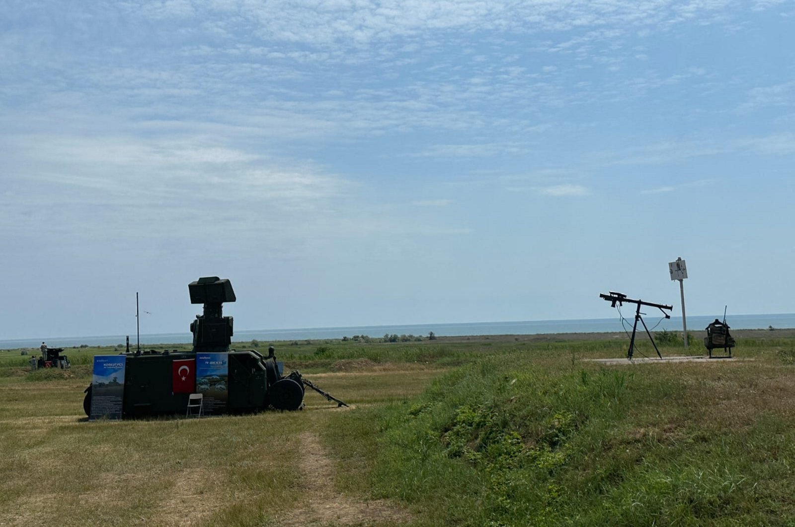 Short-range air defense systems of Turkish defense giant Aselsan are seen in this photo, Romania, June 24, 2024. (AA Photo)