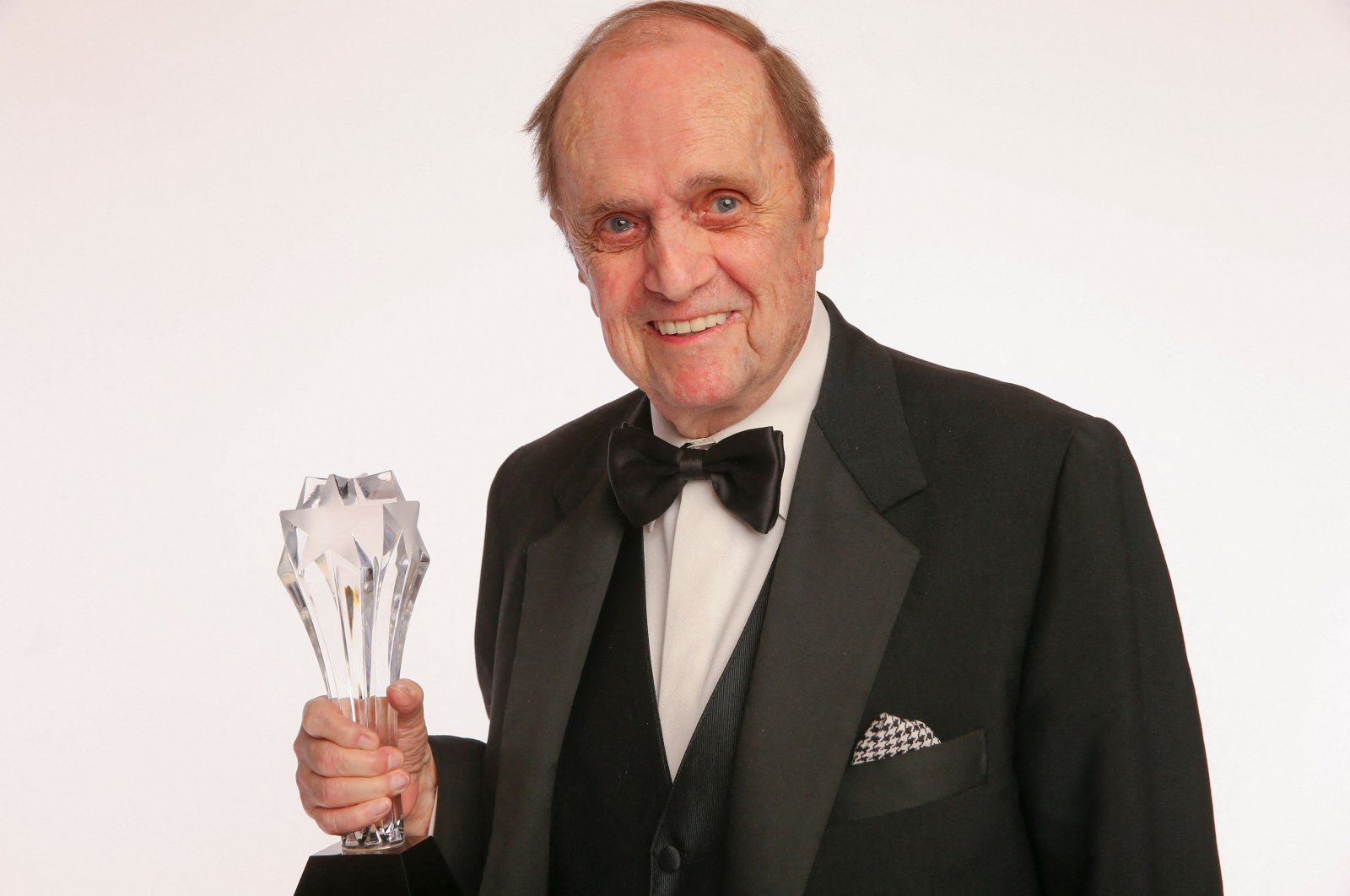 Actor Bob Newhart poses for a portrait at the Broadcast Television Journalists Association's Third Annual Critics' Choice Television Awards in Los Angeles, California, U.S., June 10, 2013. (AFP Photo)