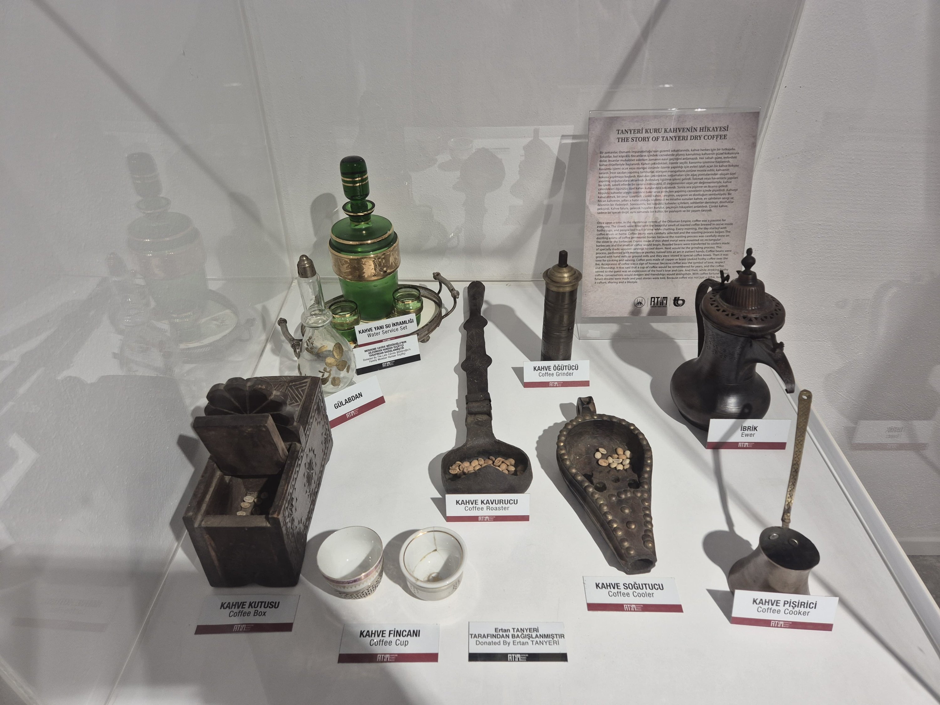 344360 Ancient items used in the journey of renowned Turkish coffee are on display at the Adapazarı Trade Museum, Sakarya, Türkiye, Aug. 27, 2024. (Photo by Ayşe Sena Aykın)