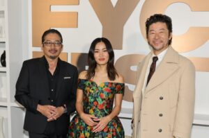 Hiroyuki Sanada (L), Anna Sawai and Tadanobu Asano (R) attend FX's "Shogun" FYC event during Disney FYC Fest in Los Angeles, California, U.S., June 11, 2024. (Getty Images)