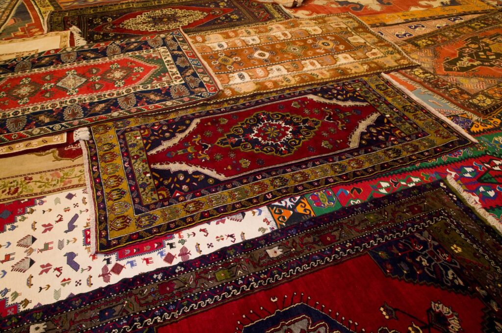 "When I entered Mimar Sinan University and progressed on my artistic path, I began to understand the value of carpets," says Devrim Erbil. (Getty Images Photo)