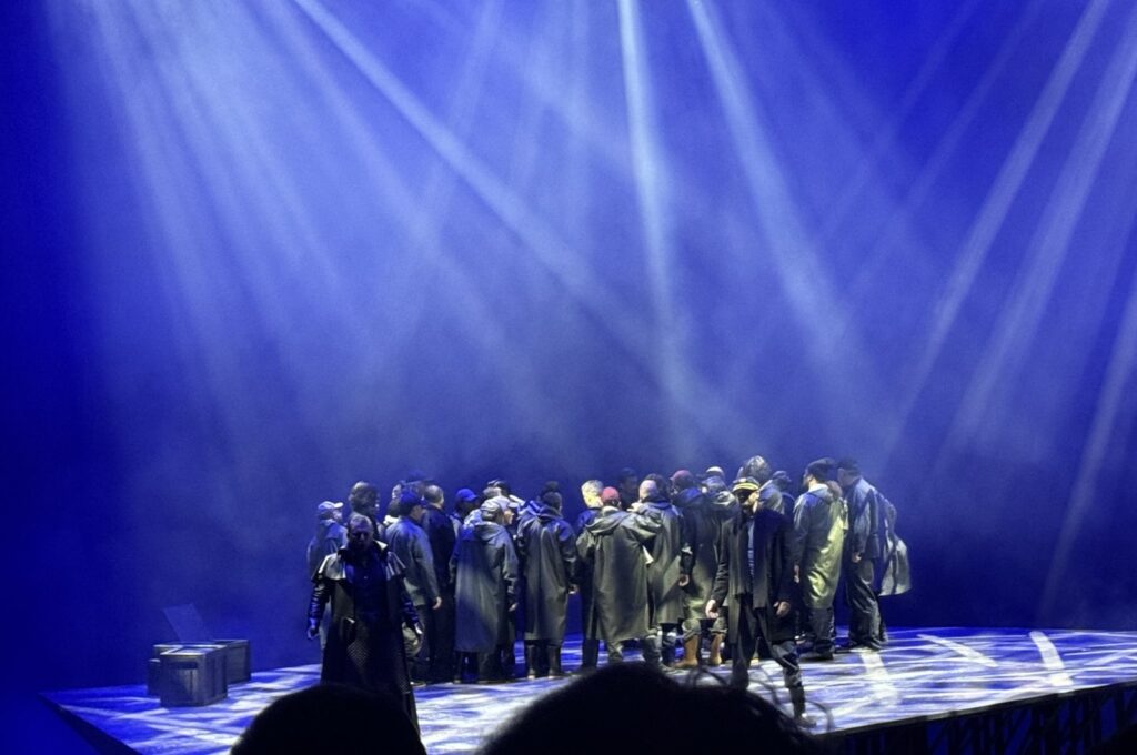 Richard Wagner's renowned opera "The Flying Dutchman" was performed at the Atatürk Cultural Center, Istanbul, Türkiye, Oct. 12, 2024. (AA Photo)