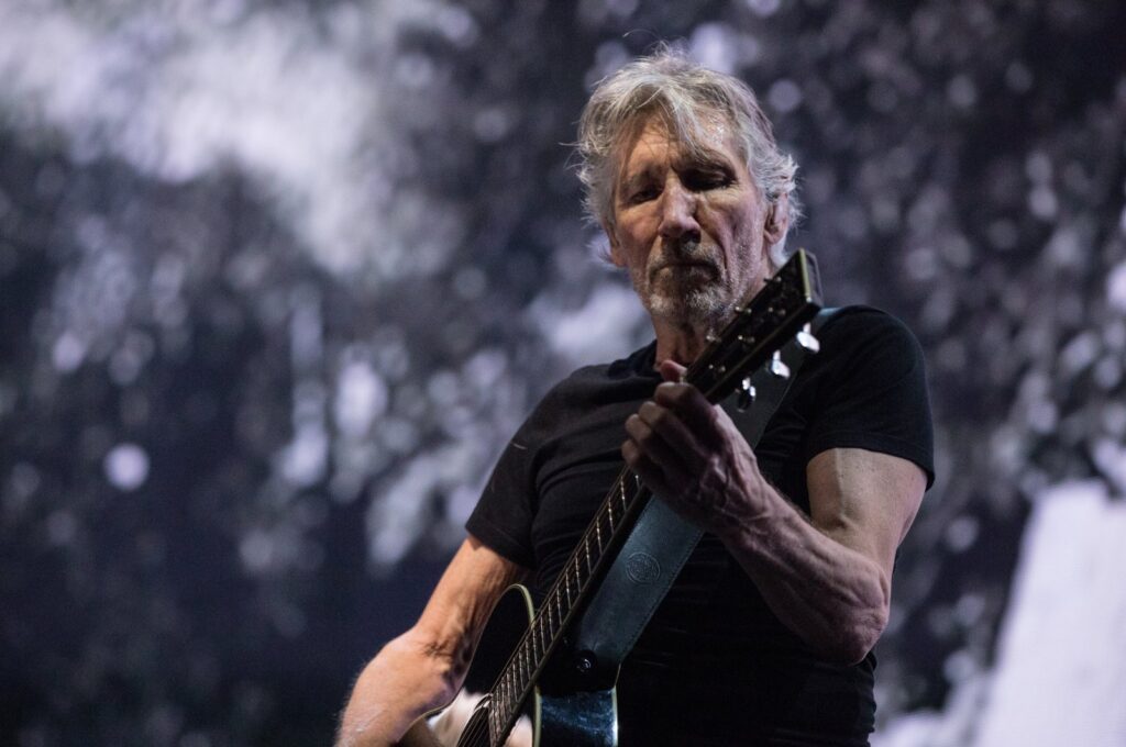 Roger Waters of Pink Floyd for his "Us   Them Tour" at Rogers Arena, Vancouver, Canada, Oct. 28, 2017. (Shutterstock)