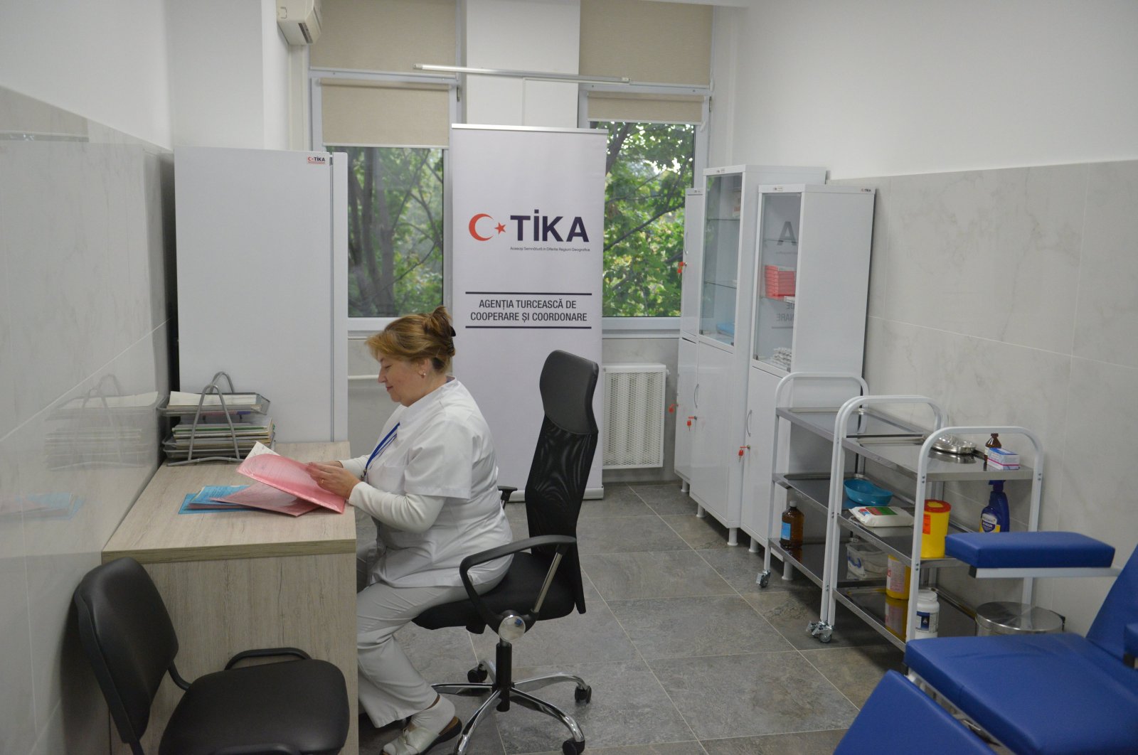 TIKA renovates the rehabilitation department of Moldova's only prosthetics center, Chișinau, Moldova, Oct. 17, 2024. (AA Photo)