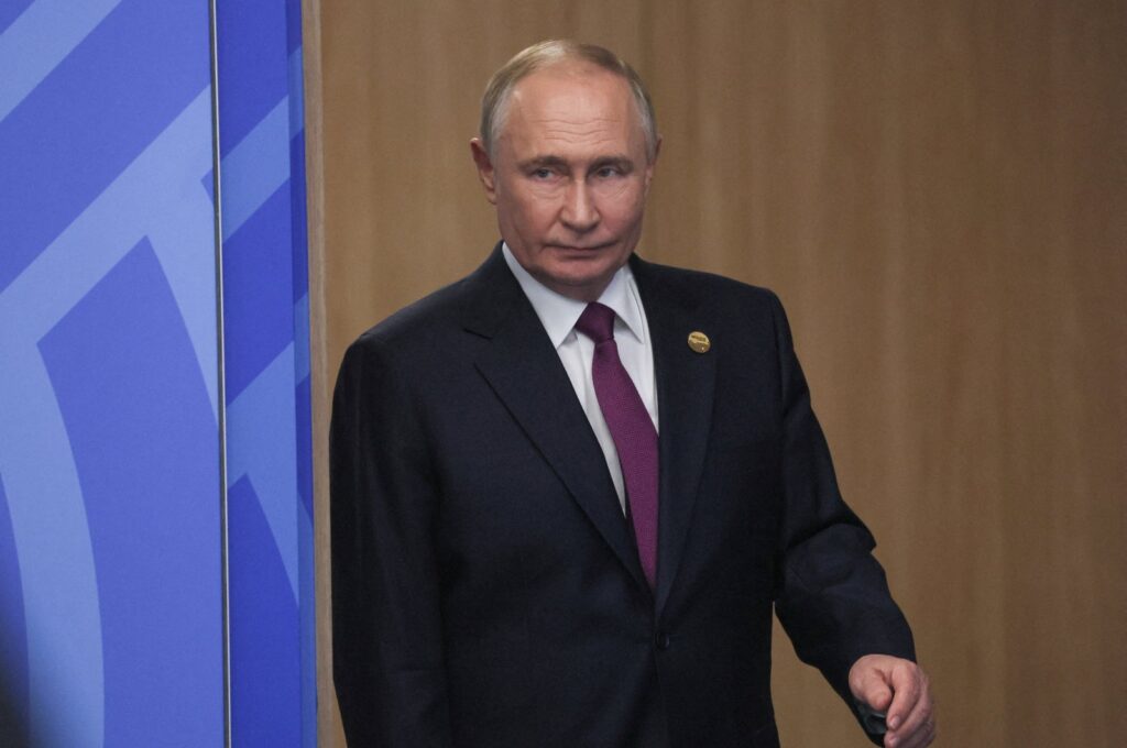 Russia's President Vladimir Putin attends a meeting in Kazan, Russia, Oct. 24, 2024. (Reuters Photo)
