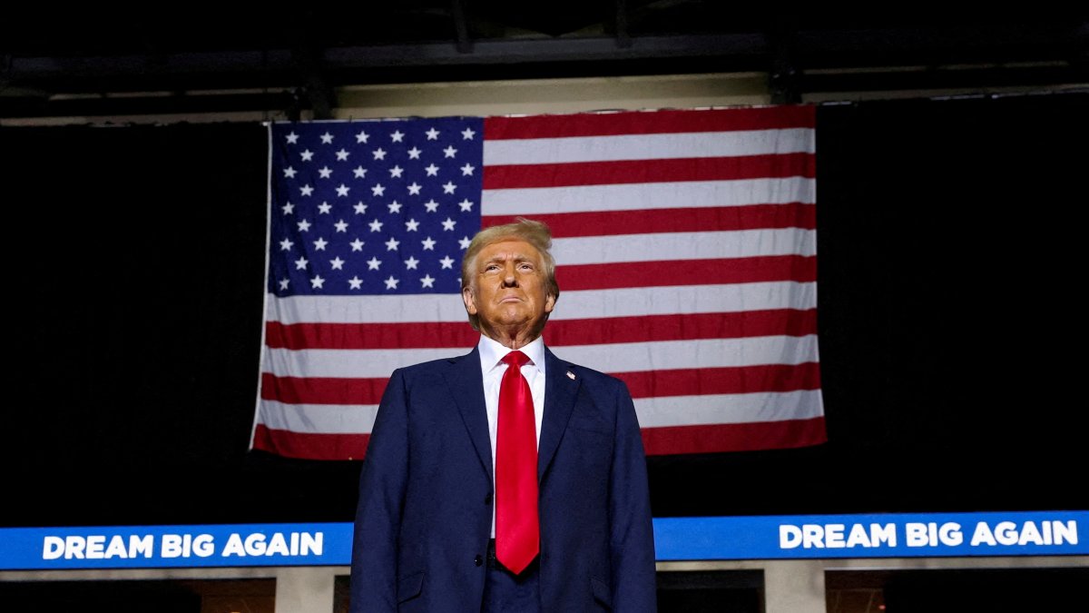 President-elect Donald Trump attends a campaign event, in Allentown, Pennsylvania, U.S., Oct. 29, 2024. (Reuters File Photo)