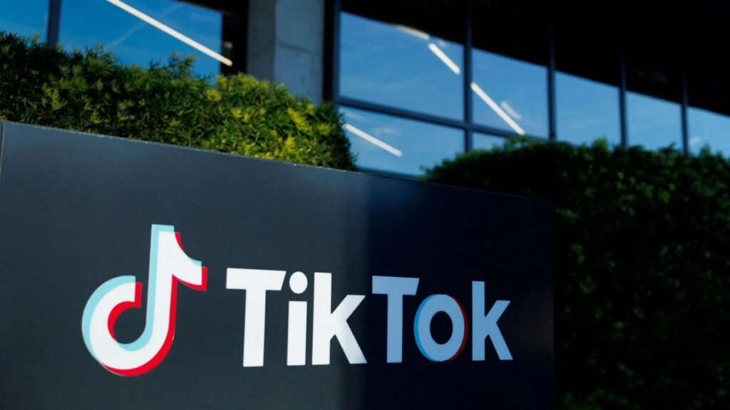 A view shows the office of TikTok in Culver City, California, U.S., March 13, 2024. (Reuters Photo)