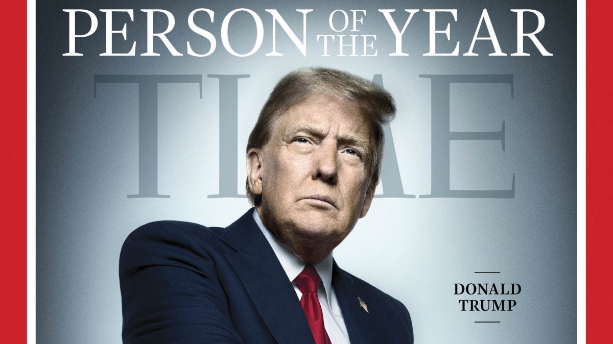 This image courtesy of TIME/TIME Person of the Year obtained on Dec. 12, 2024 shows the cover of TIME Magazine announcing U.S. President-elect Donald Trump as the 2024 Person of the Year. (AFP Photo)