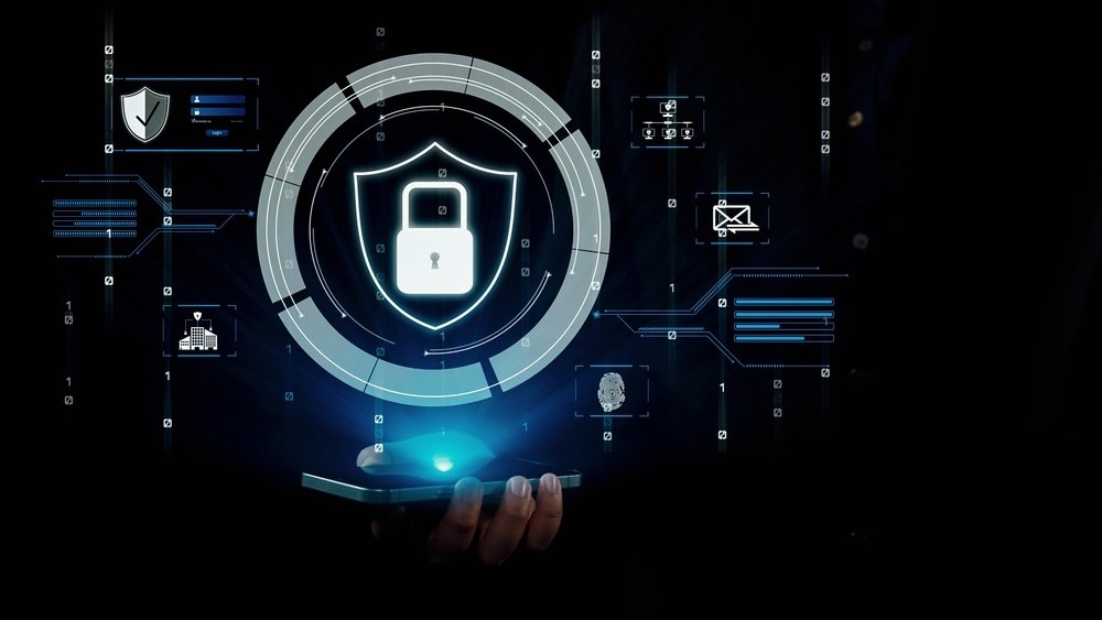 Cyber security icon. (Shutterstock Photo)