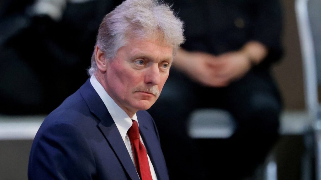 Kremlin spokesperson Dmitry Peskov attends a press conference in Moscow, Russia, Dec. 19, 2024. (Reuters Photo)