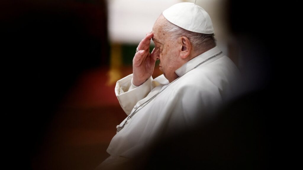 Pope Francis leads Holy Mass at St. Peter's Basilica in the Vatican, Jan. 26, 2025. (Reuters Photo)