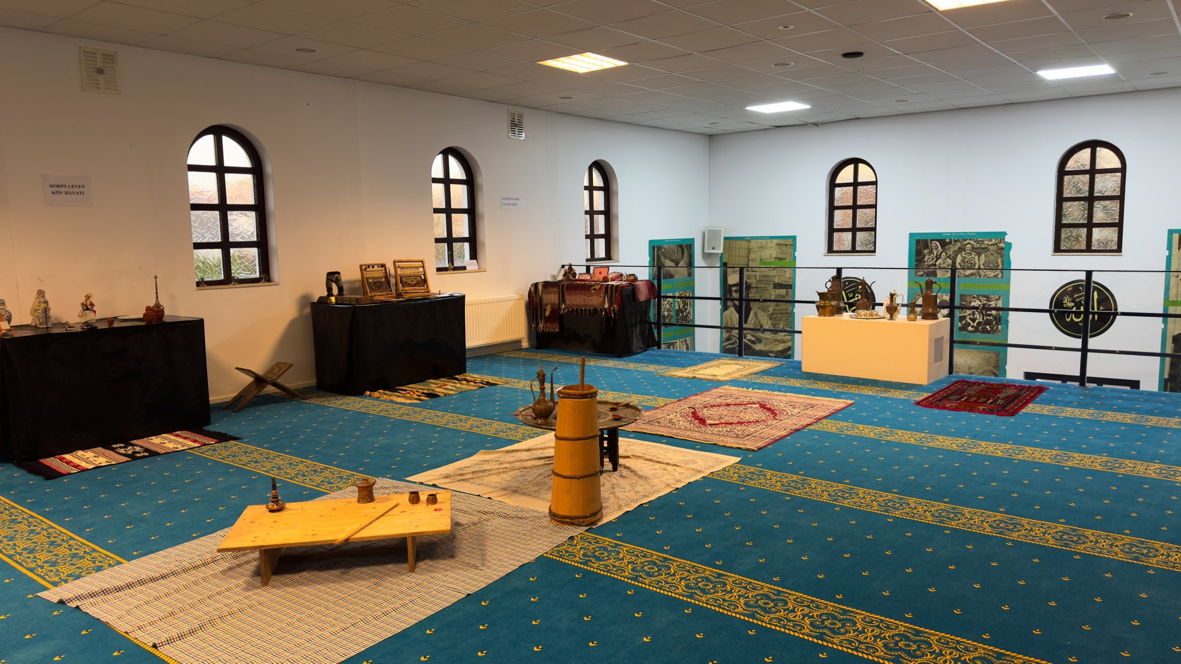 Historical pieces showcasing Turkish heritage and migration journey inside the Dutch Turkish Museum, Almelo, Netherlands, March 6, 2025. (AA Photo)