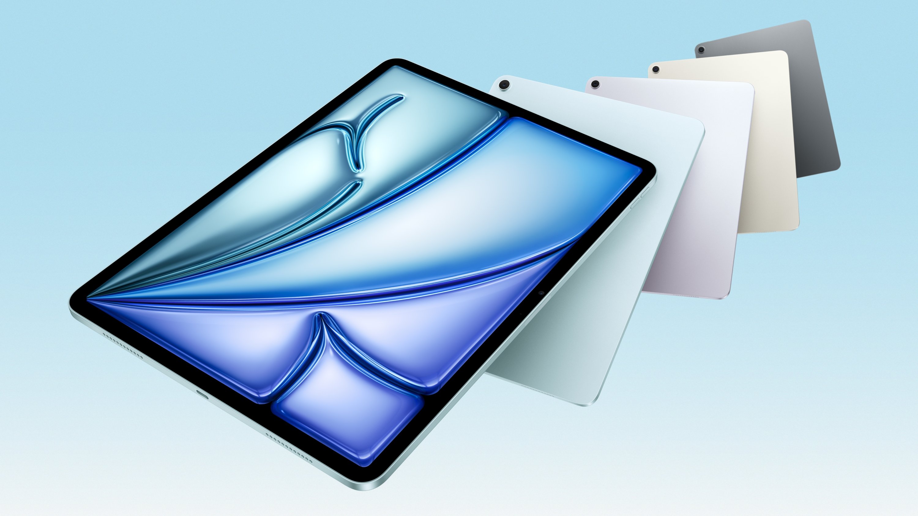 372954 This file photo shows Apple's faster and more powerful iPad Air with the M3 chip and built for Apple Intelligence. (Courtesy of Apple)