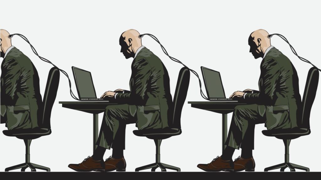 "The offline world is gradually losing its significance, and ultimately, individuals are left isolated in virtual environments." (Shutterstock Photo)