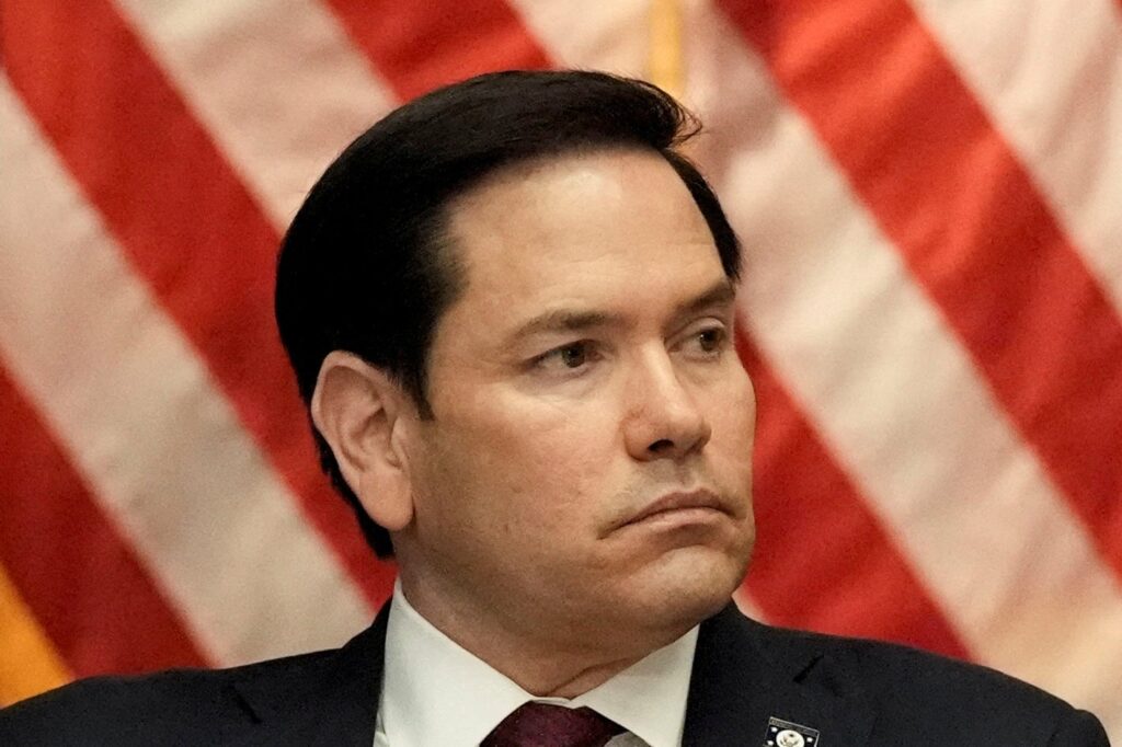 U.S. Secretary of State Marco Rubio attends a meeting of the Eradicating Anti-Christian Bias Task Force at the Justice Department in Washington, D.C., U.S., April 22, 2025. (Reuters Photo)