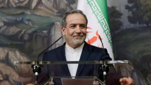 Iran's Foreign Minister Abbas Araqchi attends a press conference following a meeting with Russia's Foreign Minister Sergei Lavrov, Moscow, Russia, April 18, 2025. (Reuters Photo)