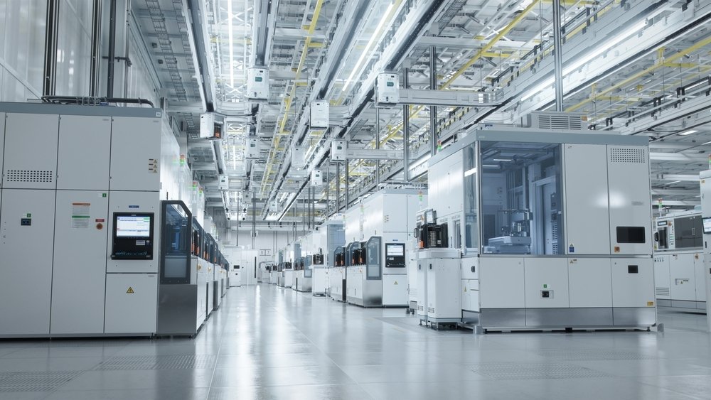 An advanced semiconductor production facility is seen in this stock photo. (Shutterstock Photo)
