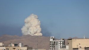 Smoke rises following an Israeli attack in Tehran, Iran, June 18, 2025. (Reuters Photo)