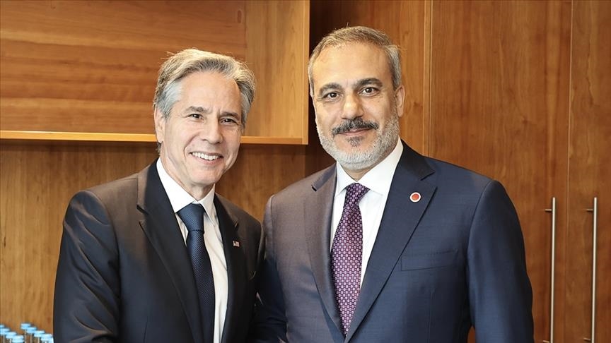 Turkish foreign minister, US secretary of state discuss NATO expansion, upcoming Vilnius summit