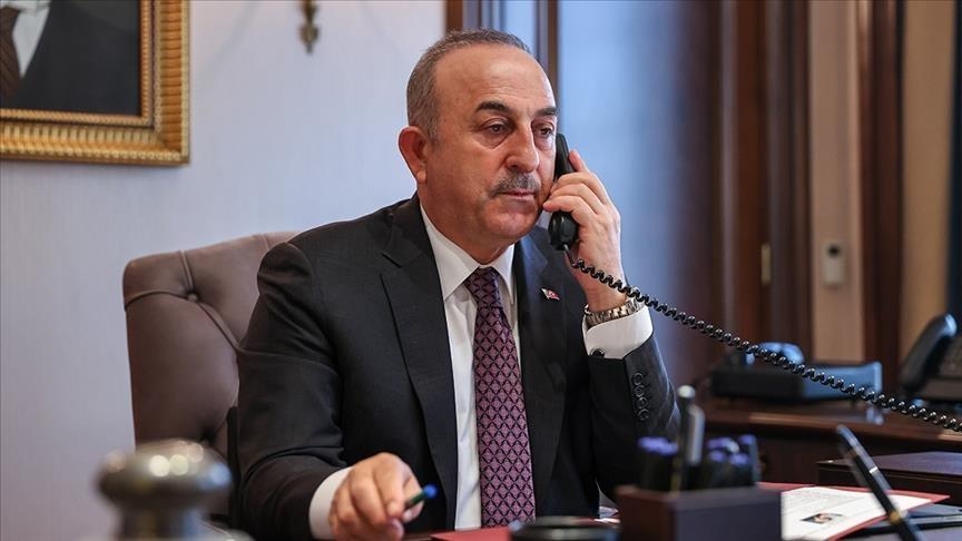 Turkish foreign minister, NATO chief discuss situation in Ukraine