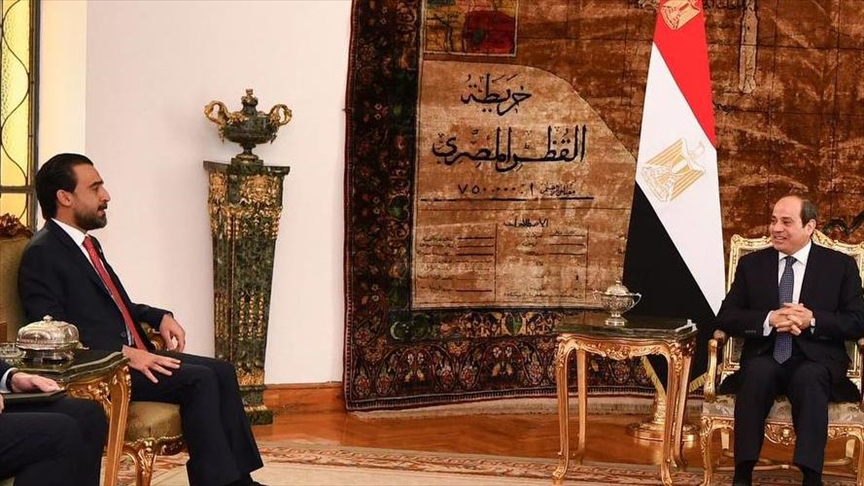 Iraqi parliament speaker discusses Syria, joint cooperation in Egypt