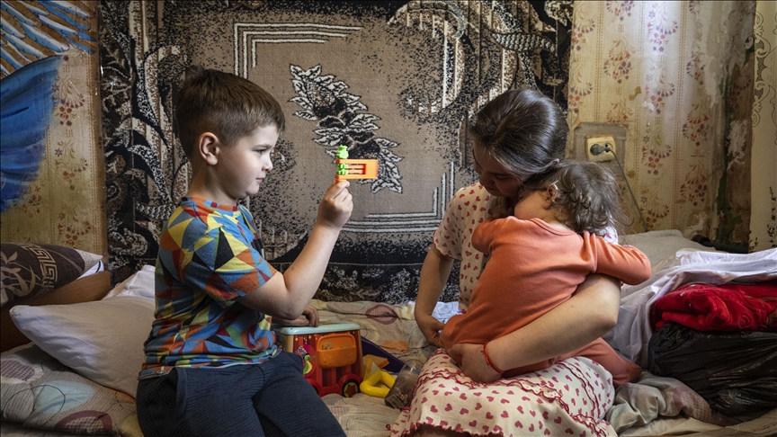 Ukrainian children celebrate Children's Day under shadow of war