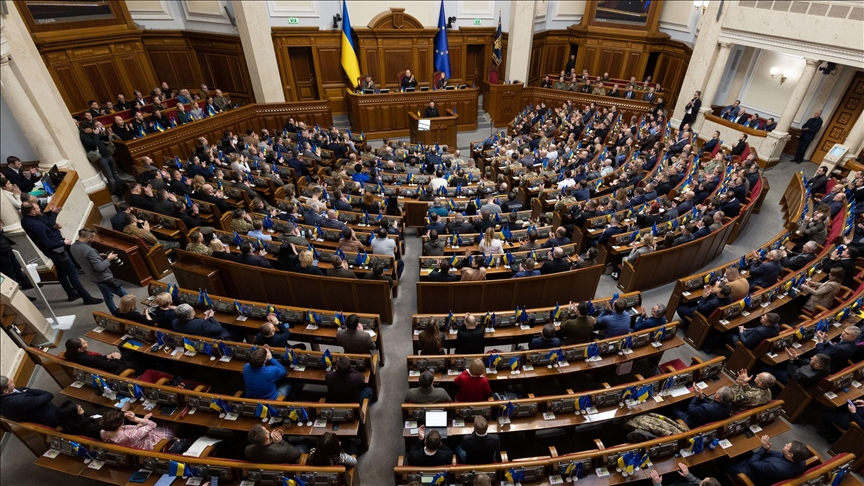 Ukrainian parliament adopts 50-year Iran sanctions bill
