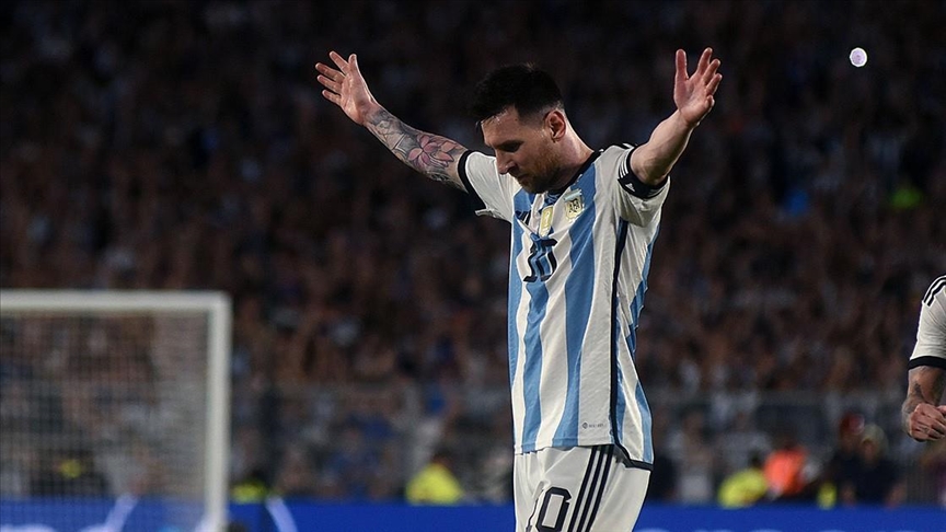Messi makes history with 100th international goal for Argentina