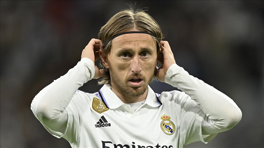 Real Madrid midfielder Luka Modric injured