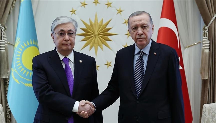 Turkish, Kazakh leaders meet ahead of summit in Ankara