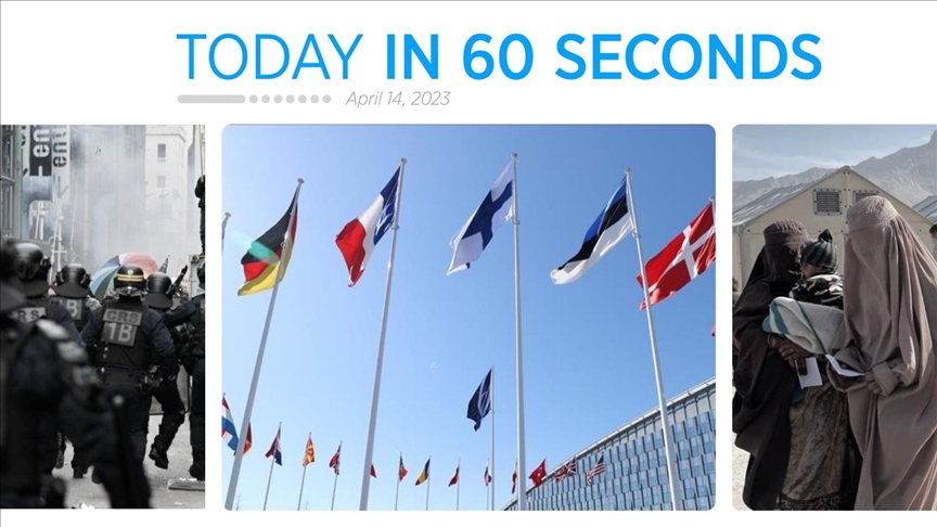 Today in 60 seconds - April 14, 2023