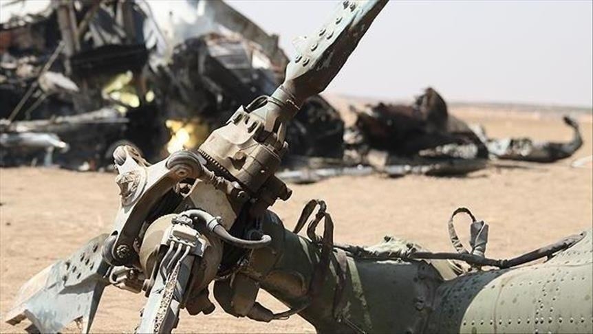 Tunisian military helicopter crashes at sea