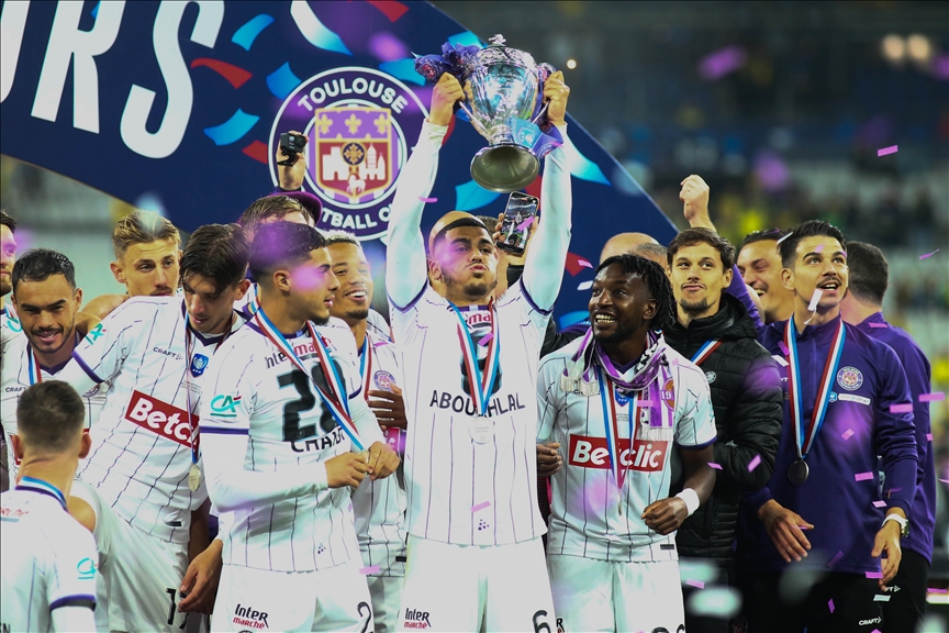 Toulouse win Coupe de France by hammering Nantes 5-1