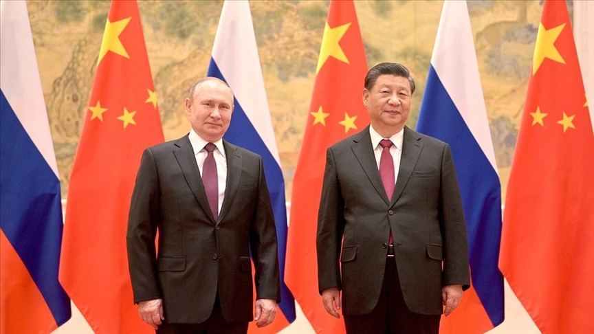 Chinese president arrives in Moscow for talks with Russian leader