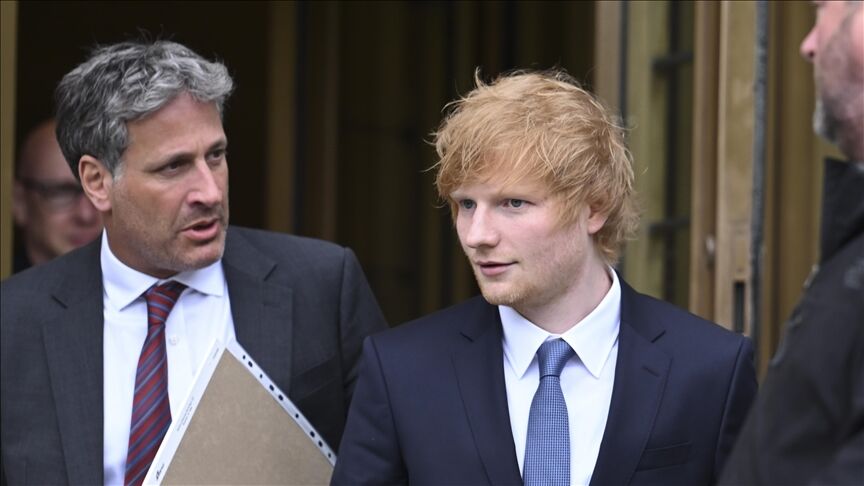 British pop star Ed Sheeran wins 'Thinking Out Loud' copyright case