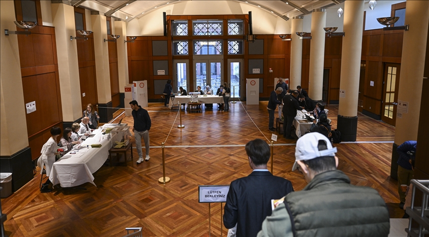 Turks living in US begin voting for presidential, parliamentary polls