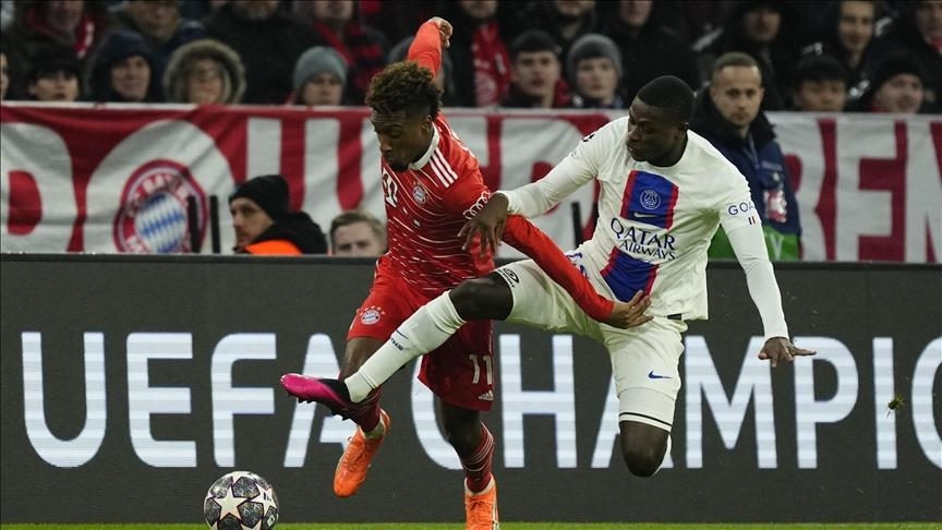 Bayern Munich beat PSG to reach UEFA Champions League quarterfinals