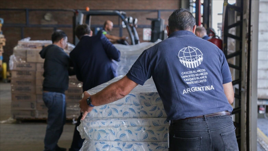 Argentina sends humanitarian donations to Türkiye: Foreign Ministry