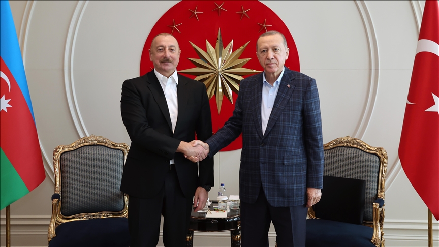 Turkish, Azerbaijani presidents meet in Istanbul for talks