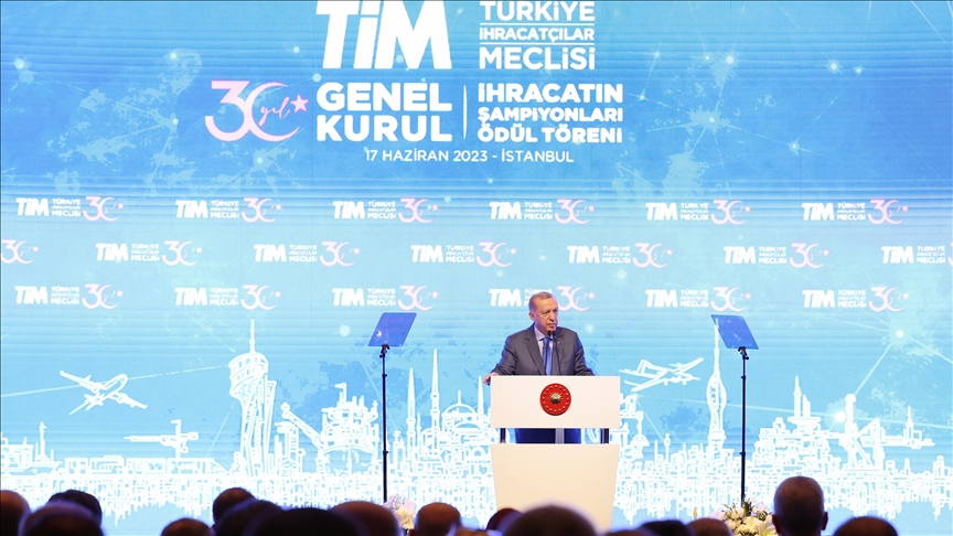 Türkiye eyeing $265B in exports by end of 2023: President Erdogan