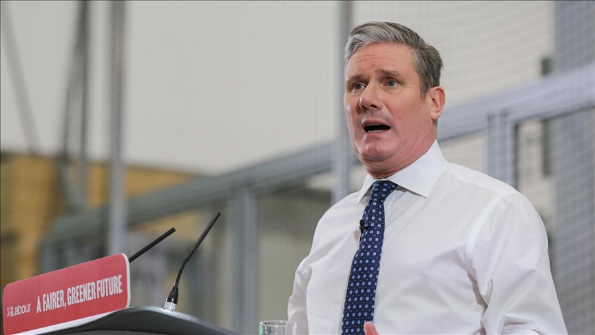 UK's Labour Party leader accuses Premier Sunak of breaking promises on migration