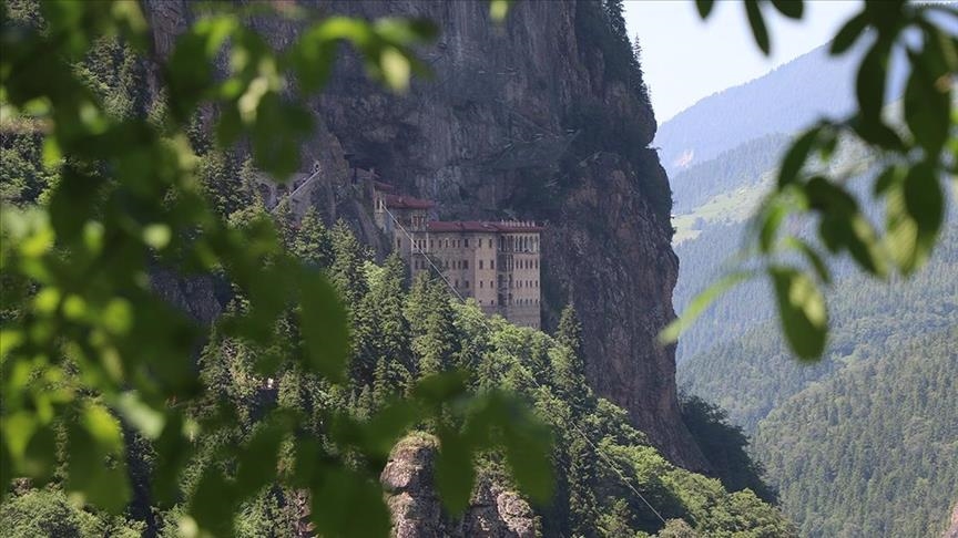 Sumela Monastery in northern Türkiye lures growing number of visitors