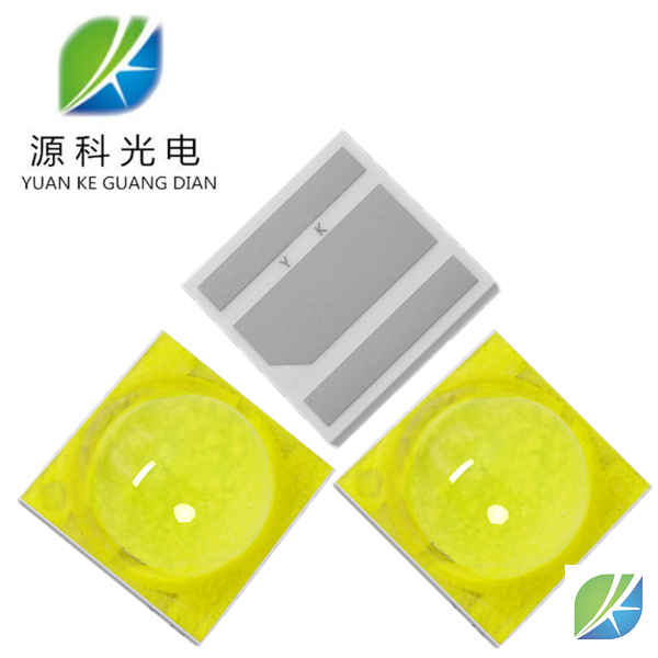 2525 car light ceramic 1W 350mA 6000-7000K Pure white SMD LED